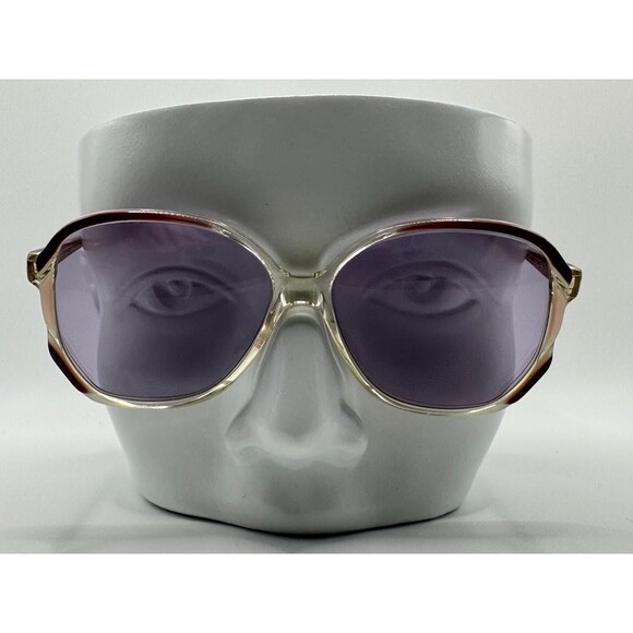 NEW Vintage Eyeglasses | Non RX | Nana Style | Violet Lens | 1980s-1990s | #784 - Picture 2 of 10